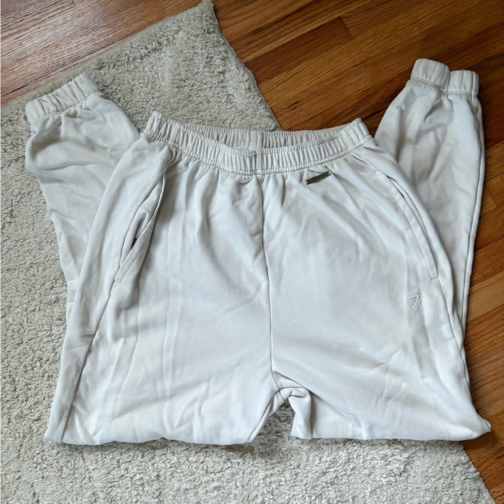 Whitney Simmons x Gymshark Off-White joggers